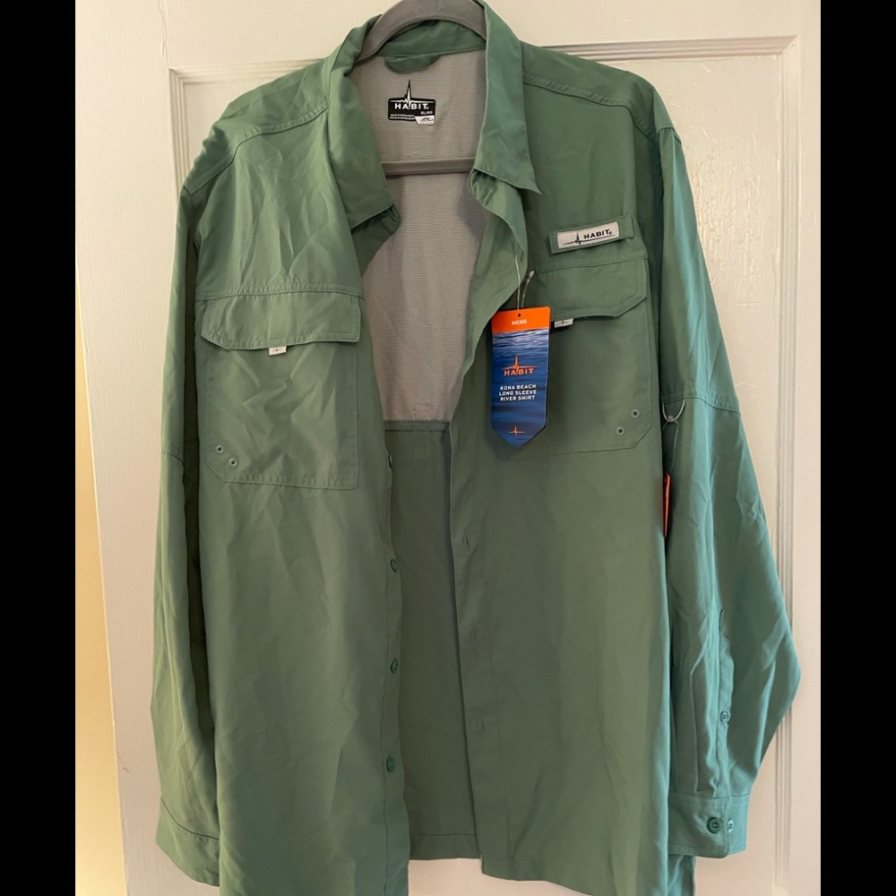 Green boat shirt - never worn